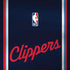 NBA Los Angeles Clippers Distressed Red iPhone X Skin