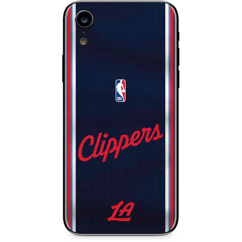 NBA Los Angeles Clippers Distressed Red iPhone XR Skin