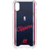NBA Los Angeles Clippers Distressed Red iPhone XS Clear Case