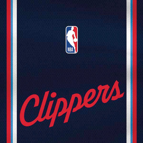 NBA Los Angeles Clippers Distressed Red iPhone XS Max Skin