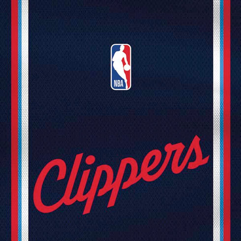 NBA Los Angeles Clippers Distressed Red iPhone XS Skin