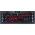 NBA Los Angeles Clippers Distressed Red K95 RGB PLATINUM Mechanical Gaming Keyboard Skin