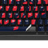 NBA Los Angeles Clippers Distressed Red K95 RGB PLATINUM Mechanical Gaming Keyboard Skin