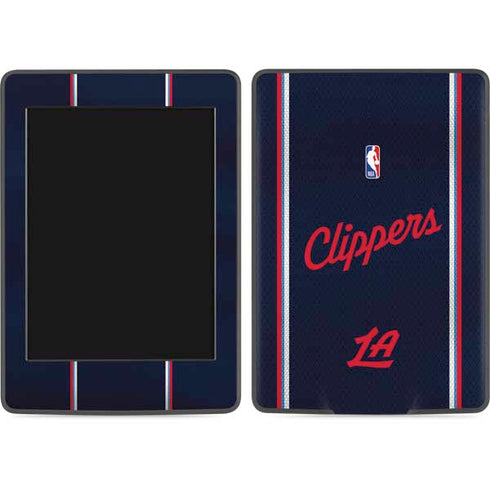 NBA Los Angeles Clippers Distressed Red Amazon Kindle Skin