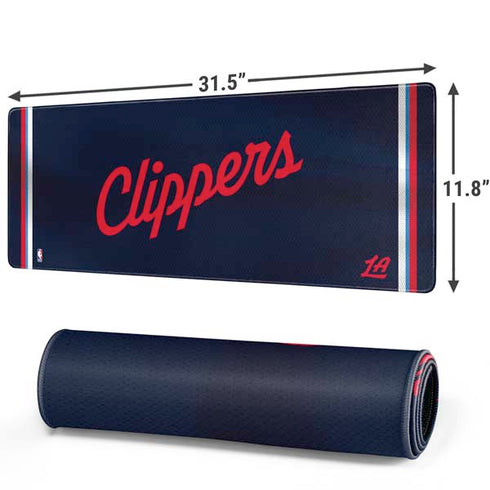 NBA Los Angeles Clippers Distressed Red Gaming Mouse Pad