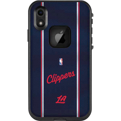 NBA Los Angeles Clippers Distressed Red LifeProof Fre iPhone Skin