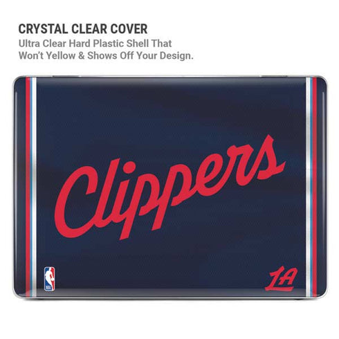 NBA Los Angeles Clippers Distressed Red MacBook Air 13in M1 (2021) Case plus Skin