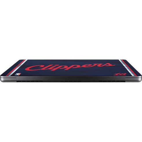 NBA Los Angeles Clippers Distressed Red MacBook Pro 14in (2021-24) Skin