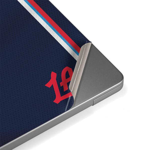 NBA Los Angeles Clippers Distressed Red MacBook Pro 14in (2021-24) Skin