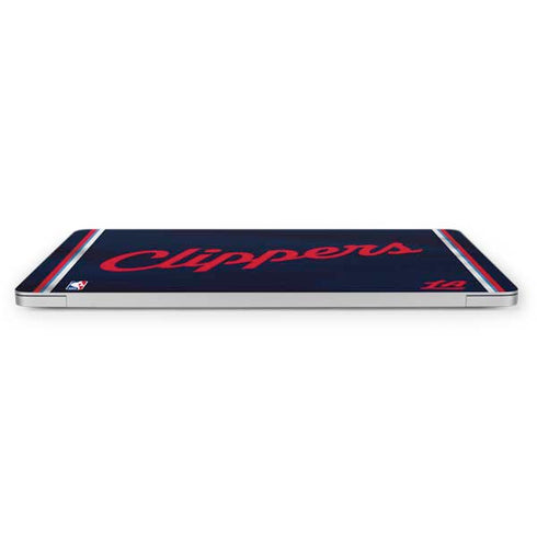 NBA Los Angeles Clippers Distressed Red Apple MacBook Pro 16-inch Skin