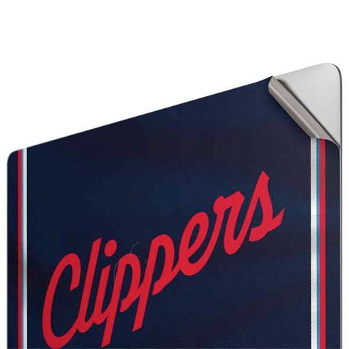 NBA Los Angeles Clippers Distressed Red Apple MacBook Pro 16-inch Skin