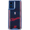 NBA Los Angeles Clippers Distressed Red Moto G 5G (2024) Clear Case