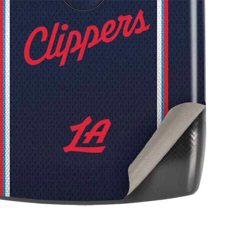 NBA Los Angeles Clippers Distressed Red Motorola RAZR Skin