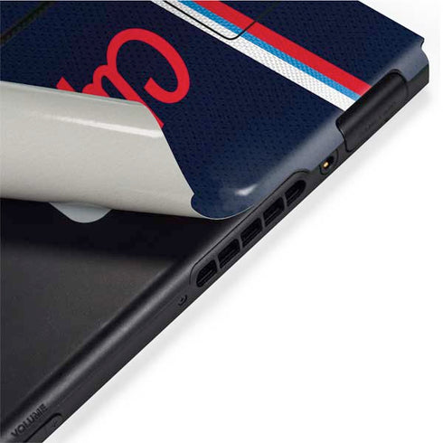 NBA Los Angeles Clippers Distressed Red Nintendo Switch Bundle Skin