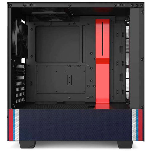NBA Los Angeles Clippers Distressed Red NZXT H510 Compact ATX Mid-Tower Case Skin