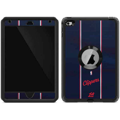 NBA Los Angeles Clippers Distressed Red Otterbox Defender iPad Skin
