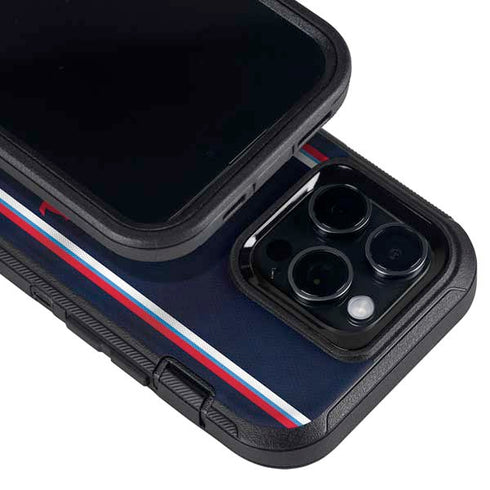 NBA Los Angeles Clippers Distressed Red Otterbox Defender iPhone Skin