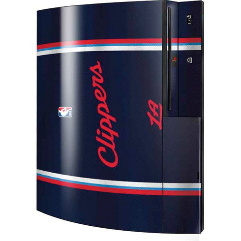 NBA Los Angeles Clippers Distressed Red Playstation 3 & PS3 Skin