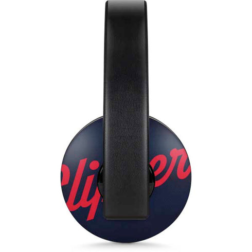 NBA Los Angeles Clippers Distressed Red PlayStation 4 Gold Wireless Headset Skin