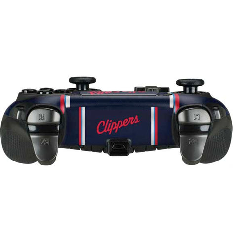 NBA Los Angeles Clippers Distressed Red PlayStation Scuf Vantage 2 Controller Skin