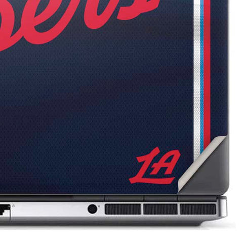 NBA Los Angeles Clippers Distressed Red Dell Precision Skin