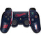 NBA Los Angeles Clippers Distressed Red PS3 Dual Shock wireless controller Skin