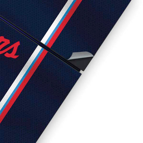 NBA Los Angeles Clippers Distressed Red PS4 Console Skin