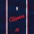 NBA Los Angeles Clippers Distressed Red PS4 Console Skin