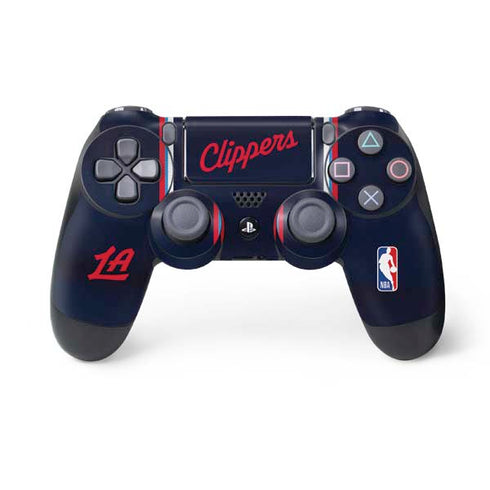 NBA Los Angeles Clippers Distressed Red PS4 Controller Skin