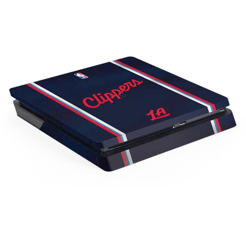 NBA Los Angeles Clippers Distressed Red PlayStation PS4 Skins