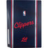 NBA Los Angeles Clippers Distressed Red PS5 Bundle Skin