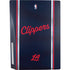 NBA Los Angeles Clippers Distressed Red PS5 Console Skin