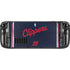 NBA Los Angeles Clippers Distressed Red Steam Deck Handheld Gaming Computer OLED Skin