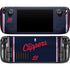 NBA Los Angeles Clippers Distressed Red Steam Deck Handheld Gaming Computer Skin