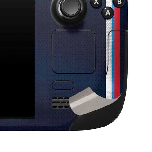 NBA Los Angeles Clippers Distressed Red Steam Deck Handheld Gaming Computer Skin