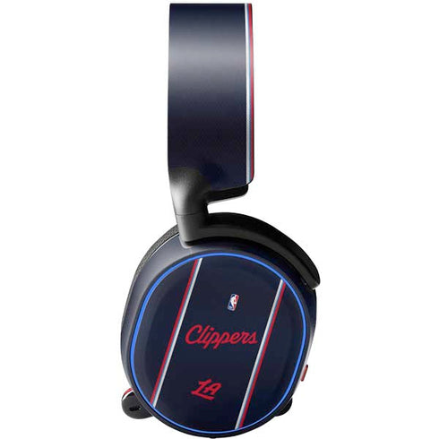 NBA Los Angeles Clippers Distressed Red SteelSeries Arctis 5 Skin