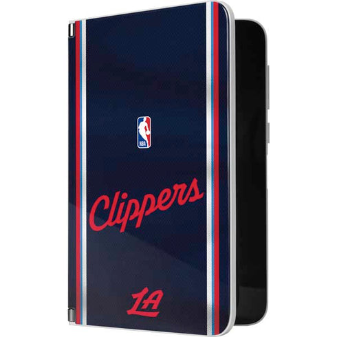 NBA Los Angeles Clippers Distressed Red Surface Duo Skin