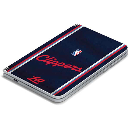 NBA Los Angeles Clippers Distressed Red Surface Duo Skin