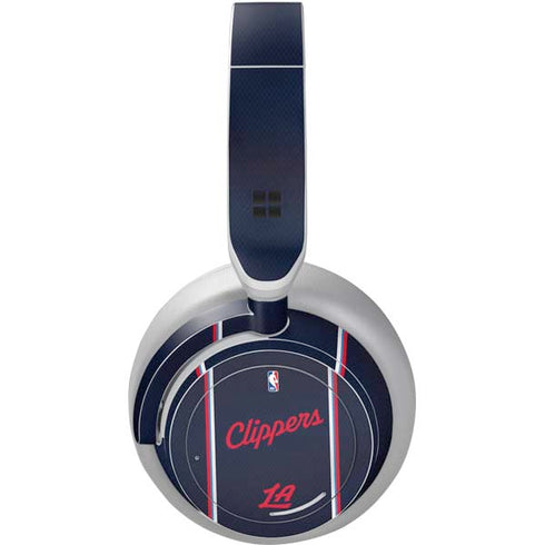 NBA Los Angeles Clippers Distressed Red Surface Headphones Skin