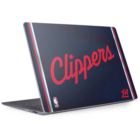NBA Los Angeles Clippers Distressed Red Surface Laptop 2 Skin