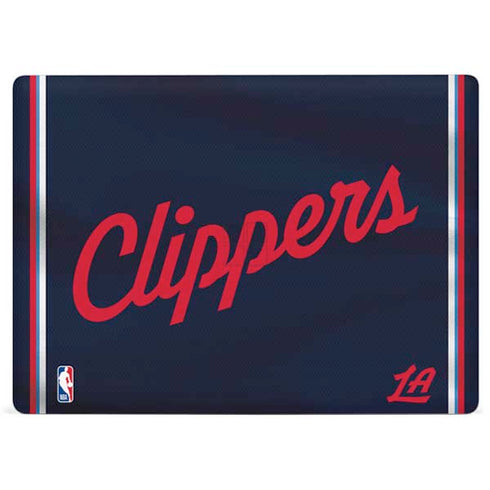 NBA Los Angeles Clippers Distressed Red Surface Laptop 2 Skin