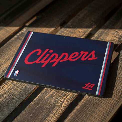 NBA Los Angeles Clippers Distressed Red Surface Pro 6 Skin