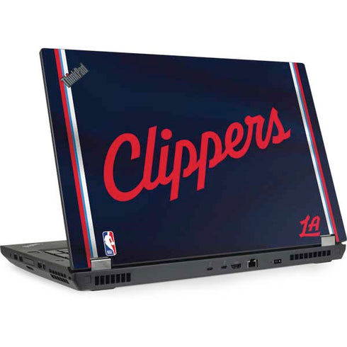 NBA Los Angeles Clippers Distressed Red Lenovo ThinkPad Skin