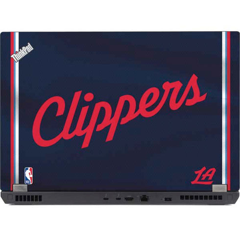 NBA Los Angeles Clippers Distressed Red Lenovo ThinkPad Skin
