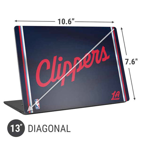 NBA Los Angeles Clippers Distressed Red Universal Laptop 13in (10.6 x 7.6in) Skin