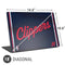 NBA Los Angeles Clippers Distressed Red Universal Laptop 18in (14.6 x 10.6in) Skin