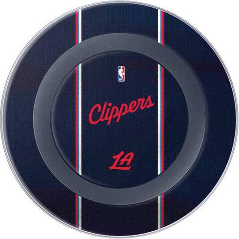 NBA Los Angeles Clippers Distressed Red Wireless Charger Skin