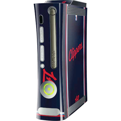 NBA Los Angeles Clippers Distressed Red Xbox 360 (Includes HDD) Skin