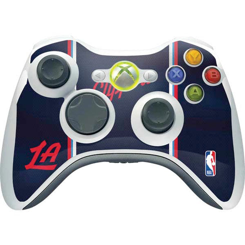 NBA Los Angeles Clippers Distressed Red Xbox 360 Wireless Controller Skin
