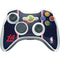 NBA Los Angeles Clippers Distressed Red Xbox 360 Wireless Controller Skin